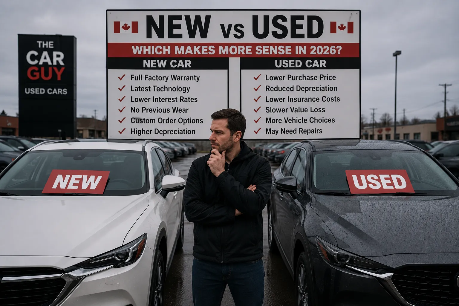 Should You Buy a New or Used Car in Canada in 2026?